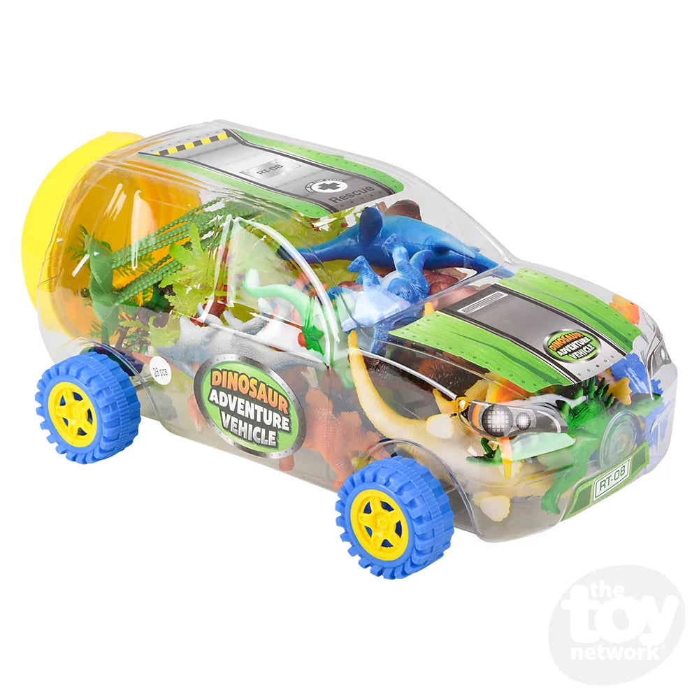 Clear Dinosaur Vehicle Brilliant Sky Toys and Books