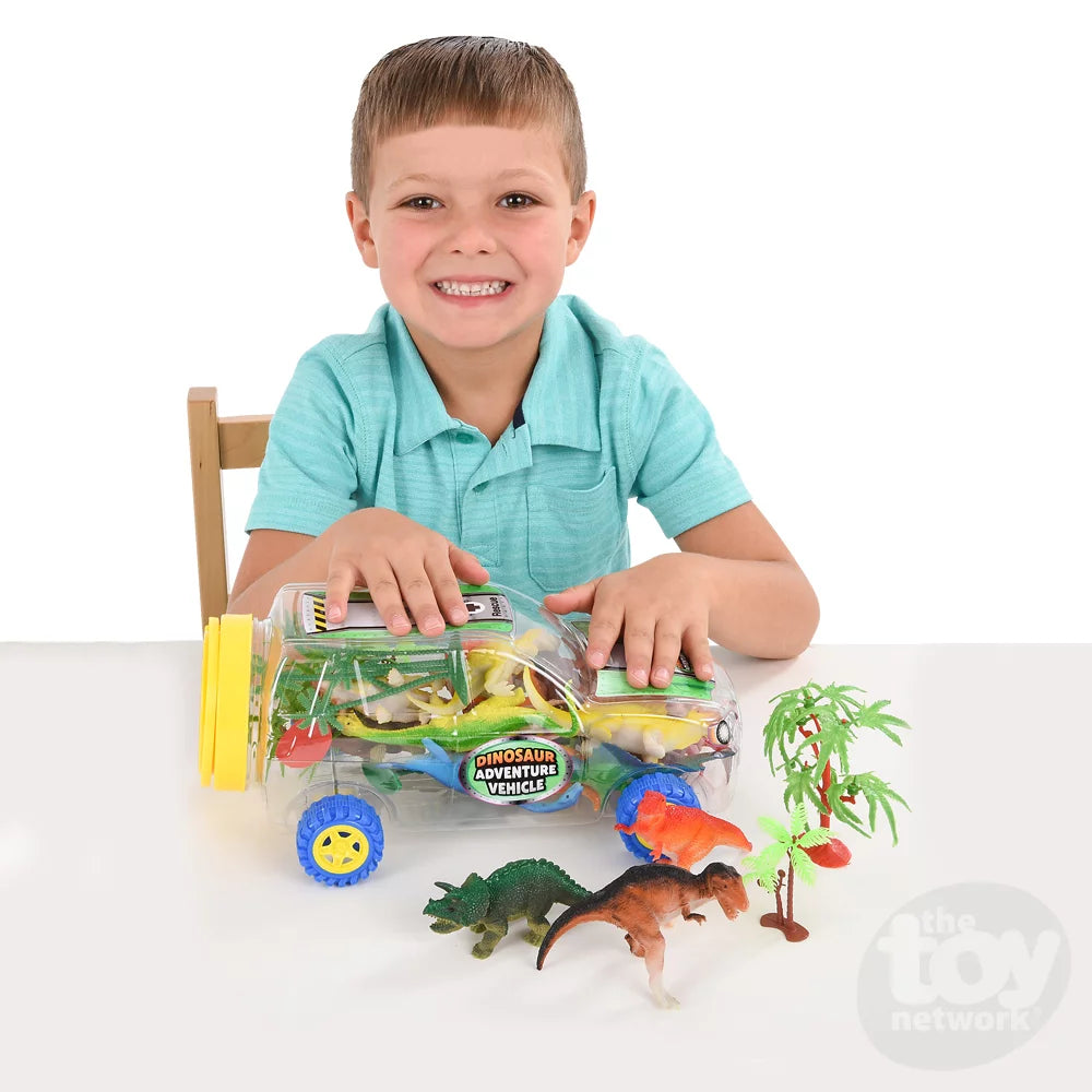 Clear Dinosaur Vehicle Brilliant Sky Toys and Books