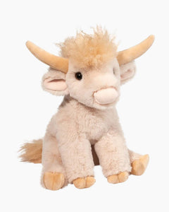 Laddie Cream Highland Cow