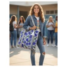 Mavi Bandz Market Shopping Tote – Maia Blue Floral