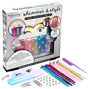 Shimmer & Style Tinsel Hair Styling Kit