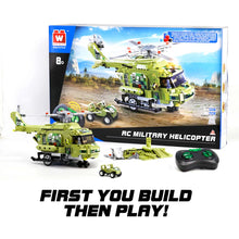 Wise Block RC Military Helicopter