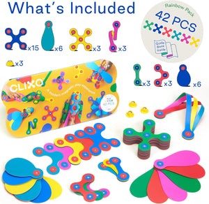 Rainbow Pack Clixo 42 pcs