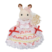 Calico Critter Freya's Birthday Celebration Strawberry Cake Dress