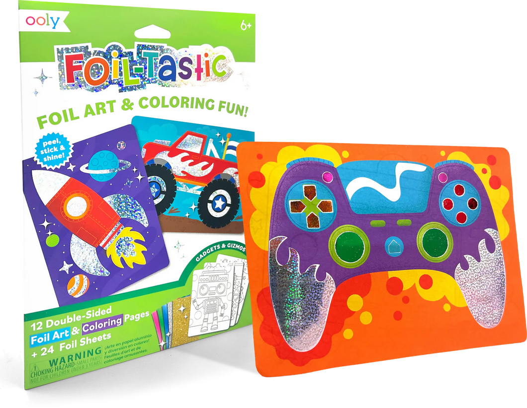 Gadgets & Gizmos Foiltastic Foil Art & Coloring Kit