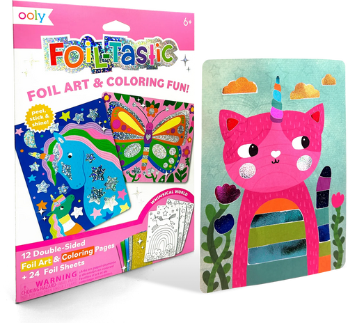 Whimsical World Foiltastic Art & Coloring Set