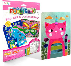 Whimsical World Foiltastic Art & Coloring Set