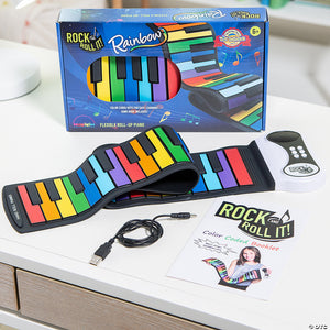 Rainbow Rock and Roll It Piano