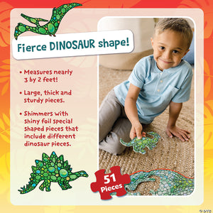 Shiny Dinosaur Floor Puzzle