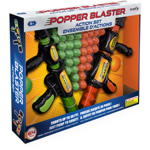 Popper Blaster - 2 Guns with 60 Balls