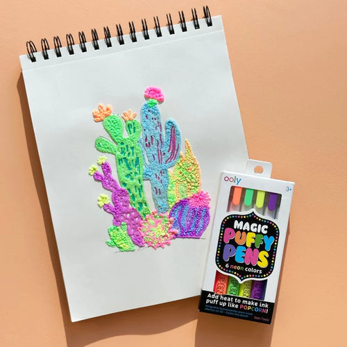 Magic Puffy Pens - Neon