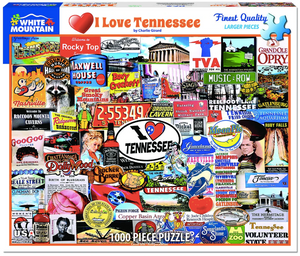 I Love Tennessee Puzzle