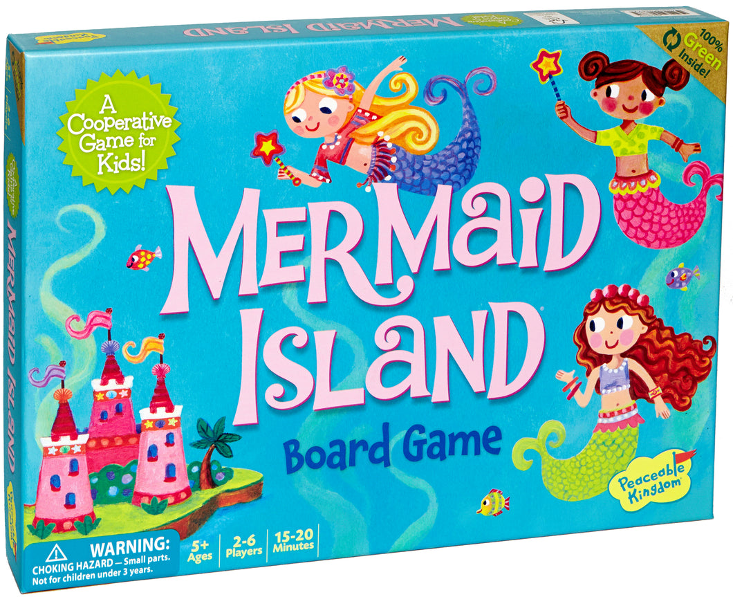 Mermaid Island game by Peaceable Kingdom
