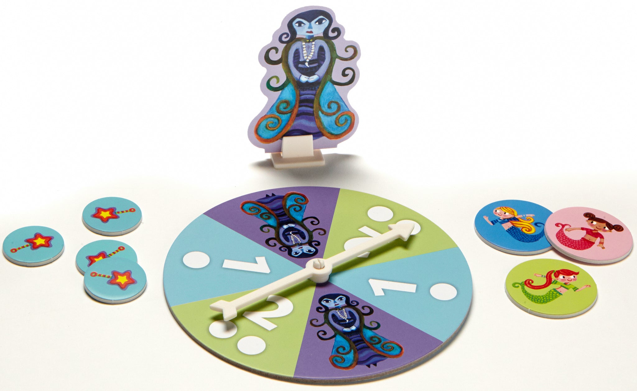 Peaceable Kingdom きらめくマジカルマーメイド フロアパズル : Peaceable Kingdom Shimmery Magical Mermaid Floor